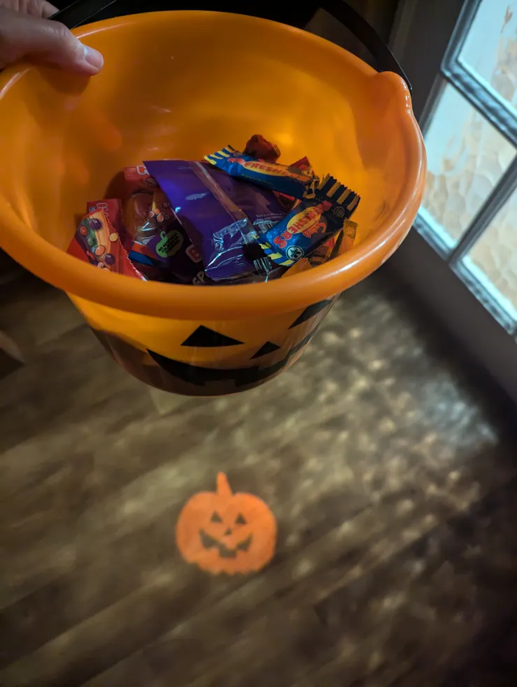 萬聖節糖果籃