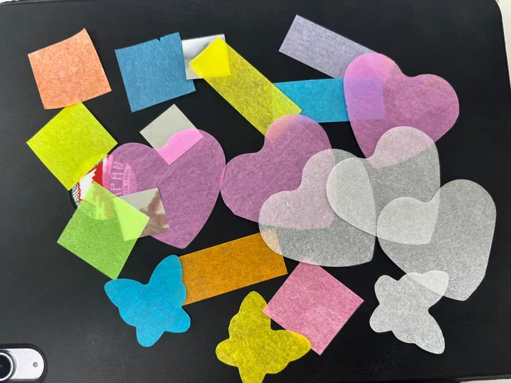 感謝VIP區的美呆姐撿紙花給我