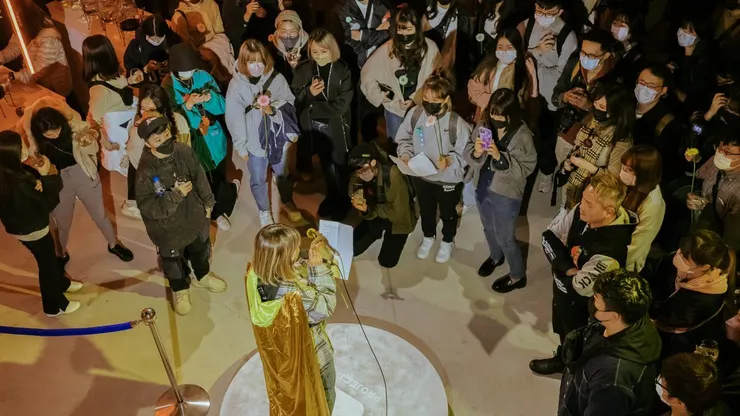 (驚喜製造 Surprise Lab 2022 年《Project S》的線下集會活動現場。)