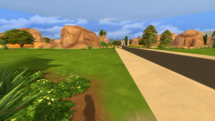 屋外的景物。很是漂亮。我少拍屋外。但這個人影到底是誰？