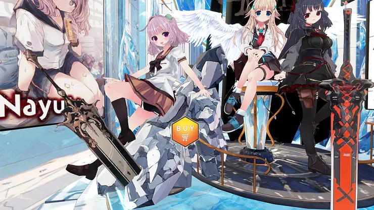 攤位的商品前方會有購買或是跳轉連結的按鈕