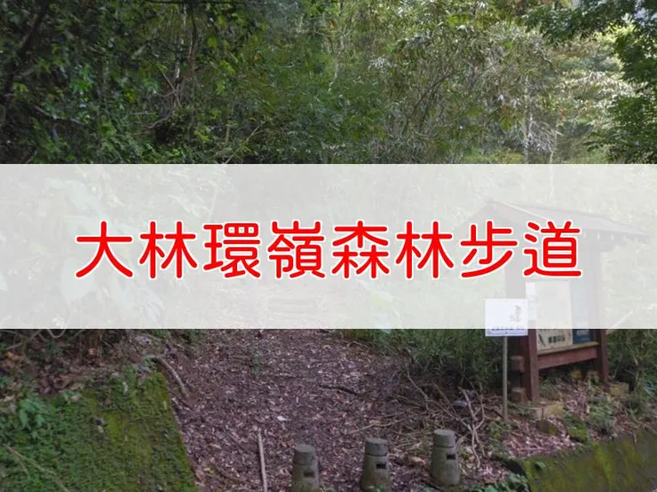 【南投】大林環嶺森林步道 | 全長里程：1.6公里 | 難易度：低