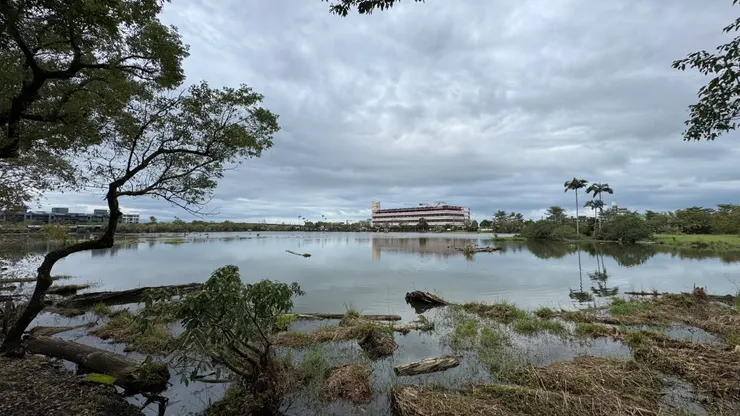 拍攝於2025年12月29日,羅東林業文化園區