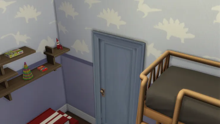 我提過很喜歡這種舊牛仔褲的藍色,很難得我會有喜歡的木質顏色。