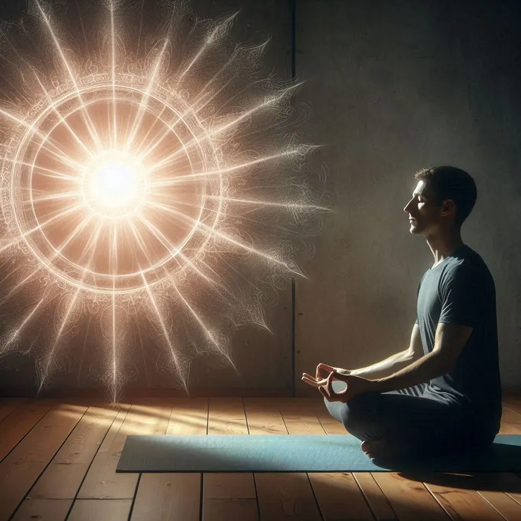 透過深呼吸或冥想緩解情緒