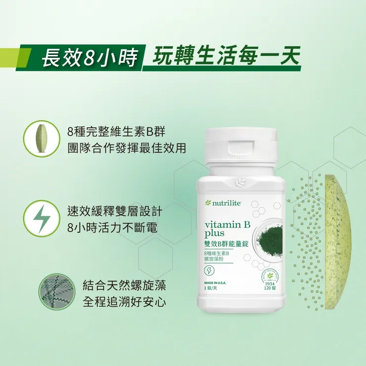 為什麼我選安麗紐崔萊B群