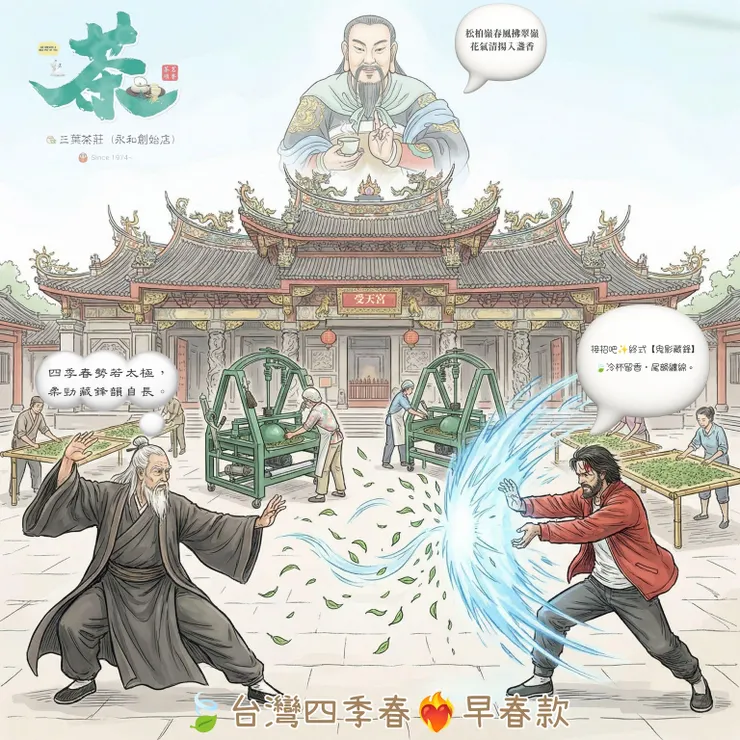 松柏嶺🐌台灣四季春(早春茶)