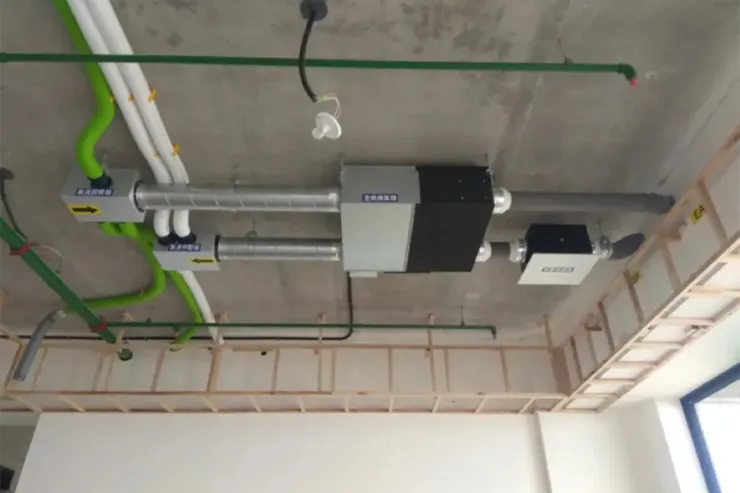 全熱交換機 / 示意圖