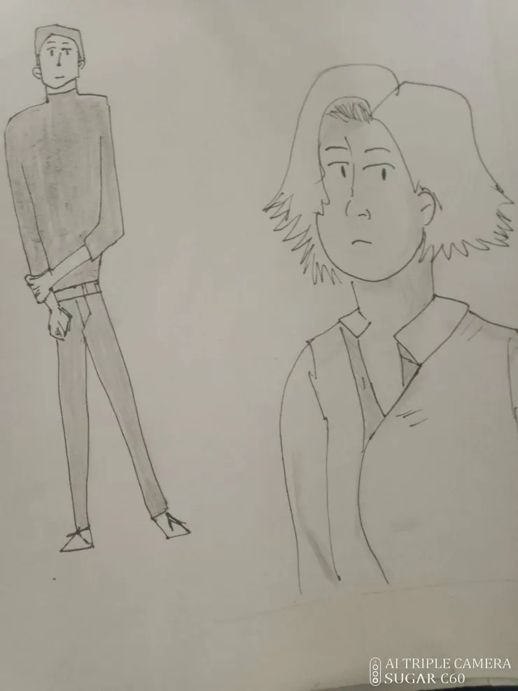 最近因為終於買了沾水筆，所以決定還是好好來練習一下畫畫，以下是最近幾天畫的: