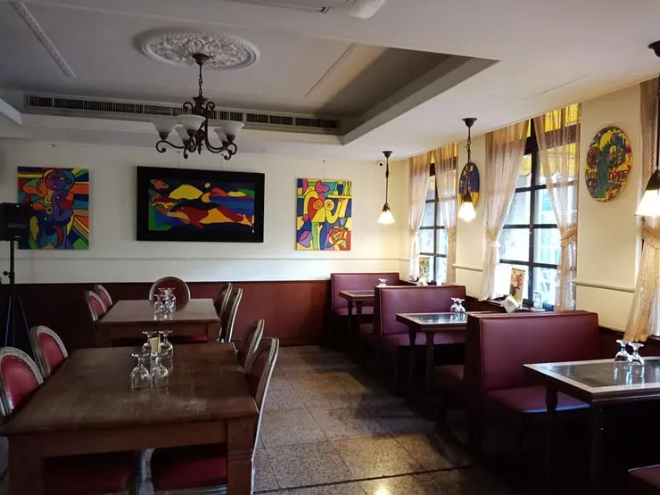 明星咖啡廳,作者拍於2021年