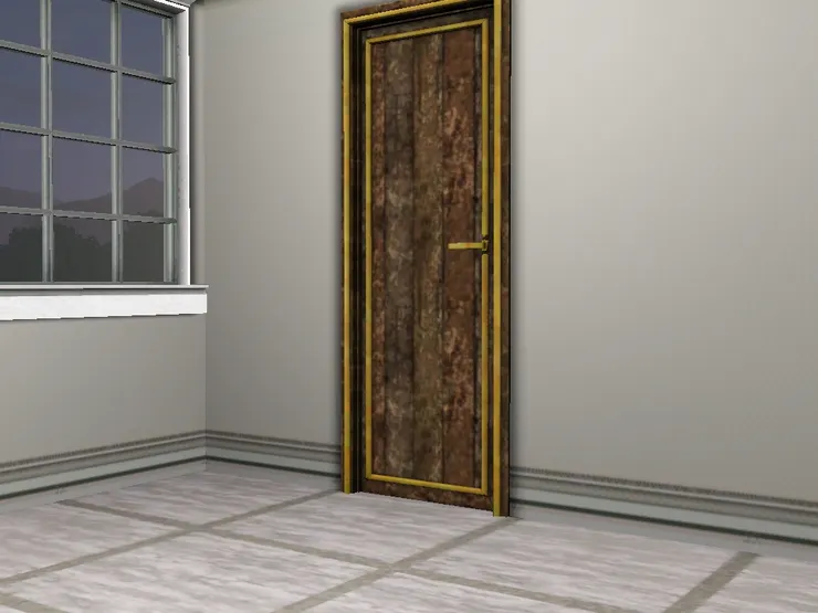 這條走廊的盡頭是麥可的辦公室。不是每家分店都有，但一一總店怎麼可以沒有？加上這裏地方夠大，能建一個。