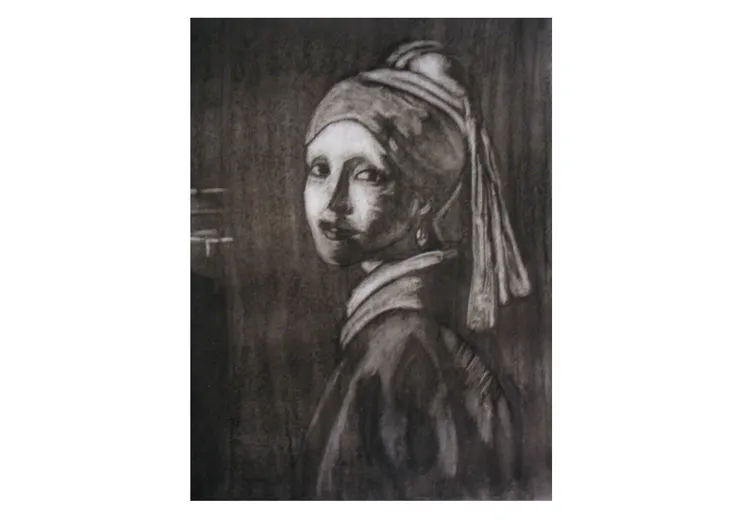 威梅爾 Johannes Vermeer｜戴珍珠耳環的少女 Girl with a pearl earring