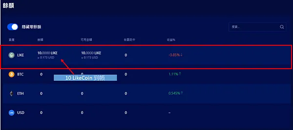 Liquid|LikeCoin存幣教學 從Liker Land轉帳至Liquid 手續費很低