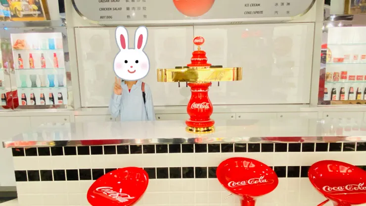 復古的快餐店櫃台