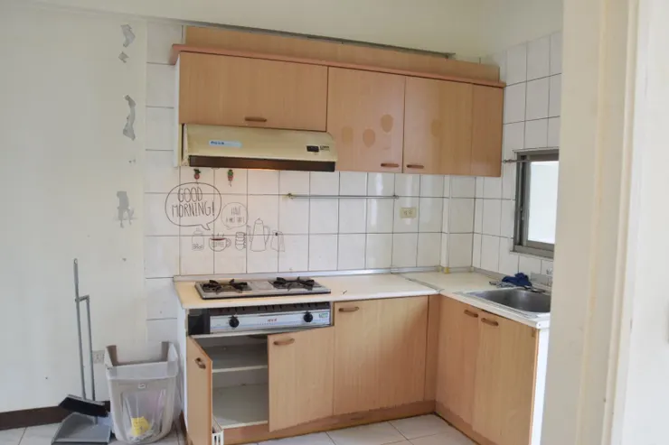 使用26年的原裝廚房系統