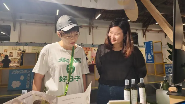 聯合線上 總經理官振萱也來聽我們的分享