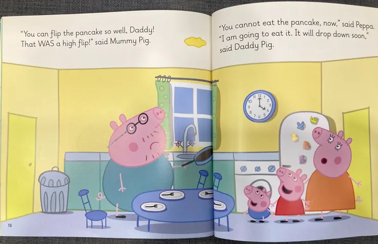 料理時不能翻太高的Pancakes