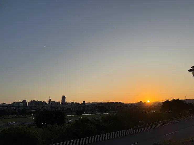 2026/03/14 運動時的夕陽