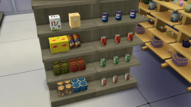 既然有冷飲，當然也有室溫的，方便市民囤貨。