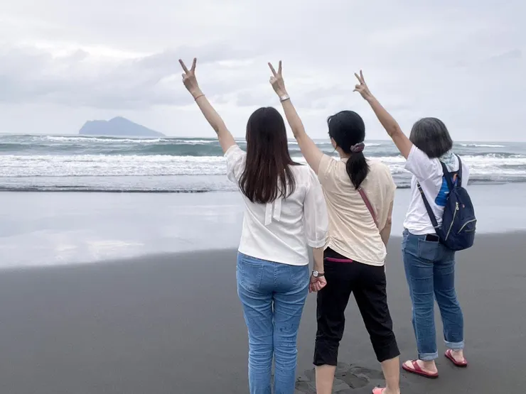 海水來了，我們來了（友人拍攝）