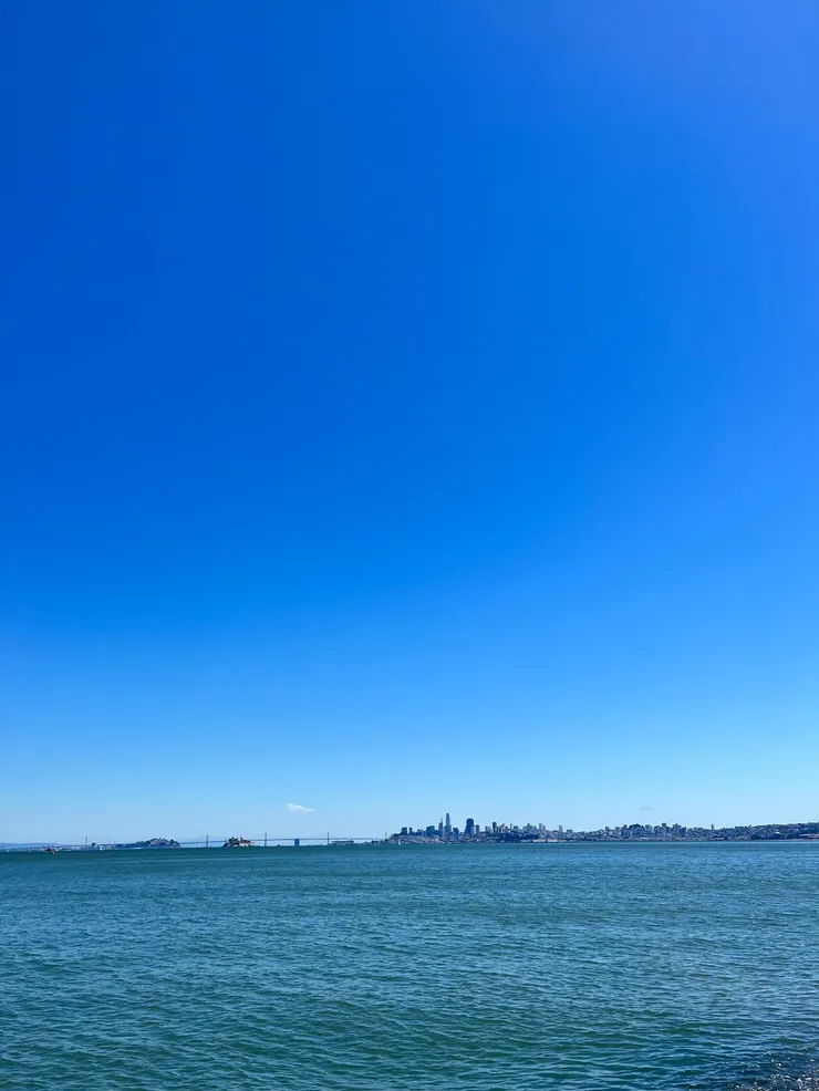 海天一色，真的好美