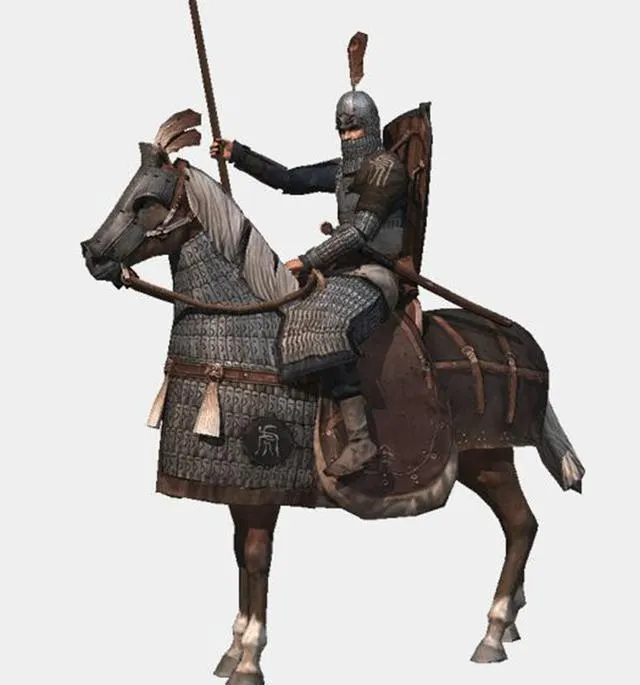 歷史上對於虎豹騎裝備並無特別紀錄，一切都是按照當時記載的漢代騎兵樣貌杜撰