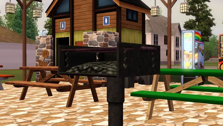 上一篇那個不知道是什麼的東西，其實是燒烤爐。