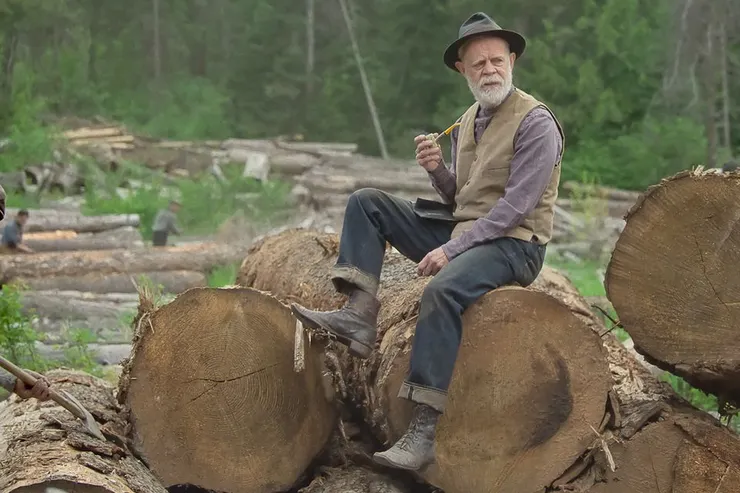  William h Macy @Train Dreams