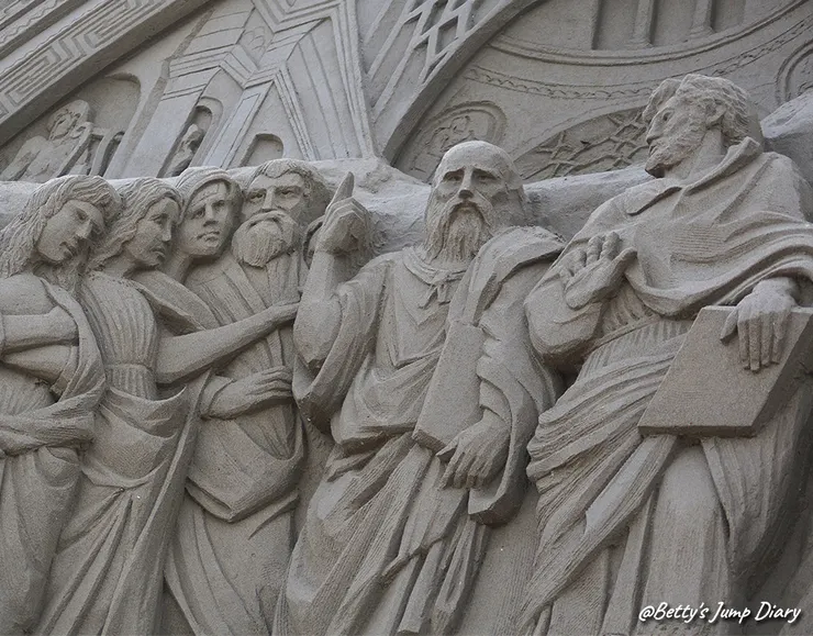 ▲2025苗栗「通霄沙雕藝術節」逍遙沙城/圖片來源：Betty's Jump Diary