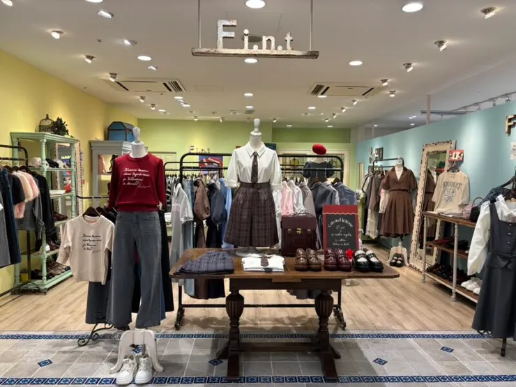 F i.n.t 新宿ミロード店(圖源:品牌官網)