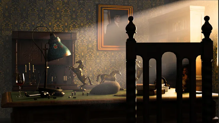 最終渲染圖,正面