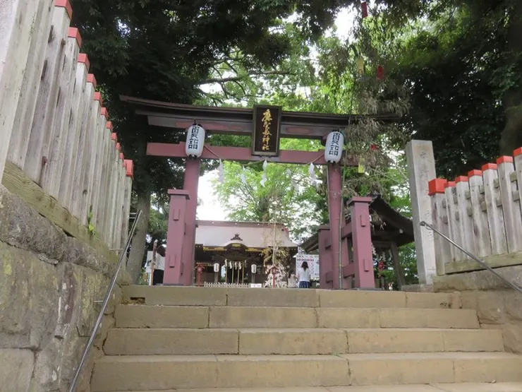 佐倉市「麻賀多神社」。