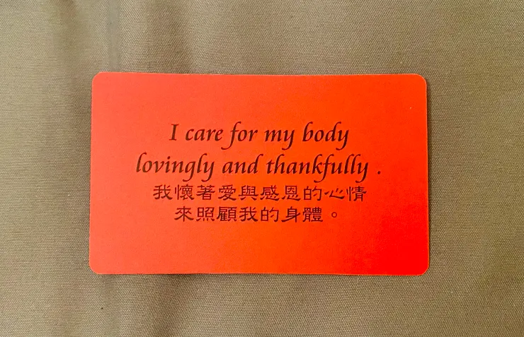 照片來源:閒人|Kuiza為我抽的牌卡