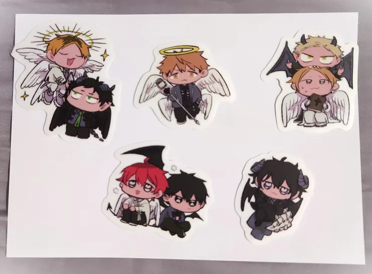 given 貼紙好可愛啊!!!///