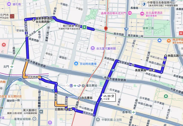 張文犯案當日的行蹤路線。來源：今周刊