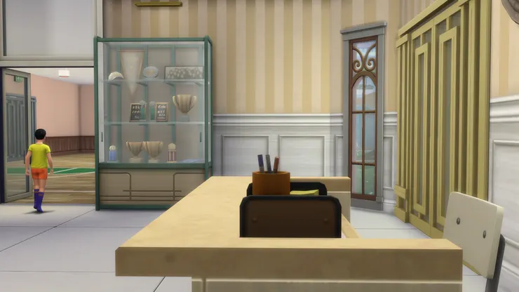 我特意把這裏裝潢得有點氣派，畢竟這裏會為來客留下第一印象，太寒酸很難看。