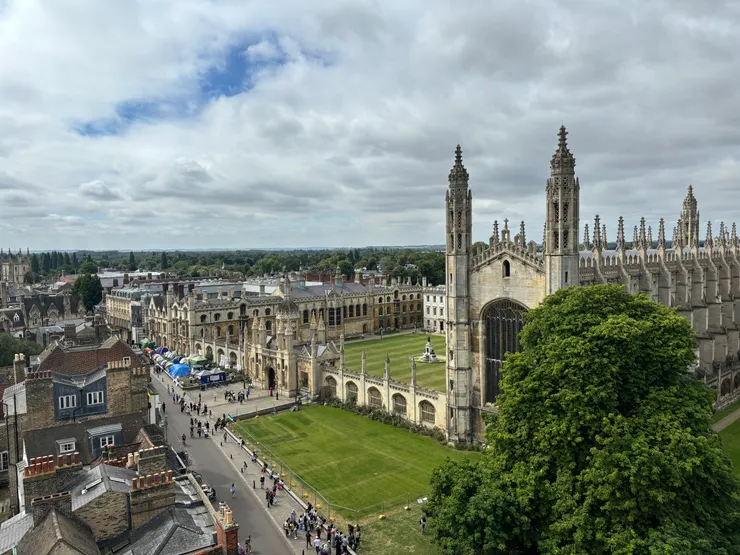從高處遠眺國王學院
