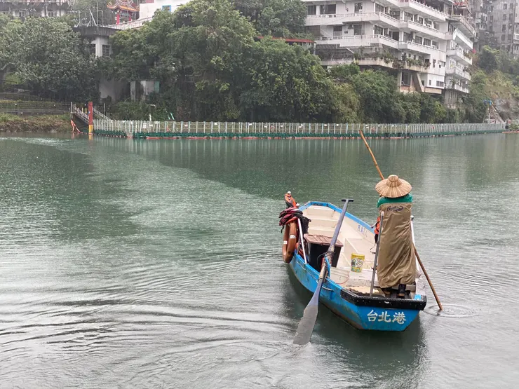 新店渡的擺渡人阿清大哥