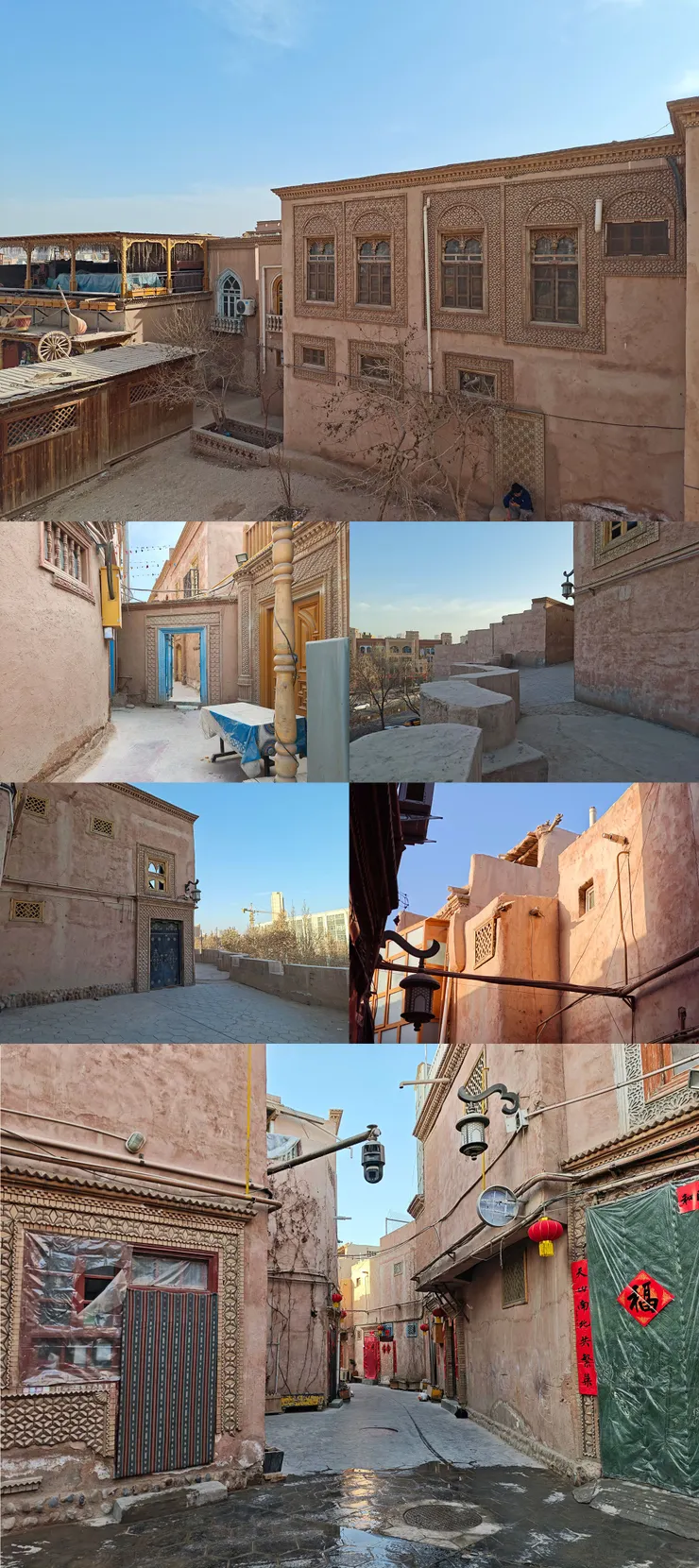 喀什古城(東北邊)水門，一個不小心就會誤認成摩洛哥的地方。