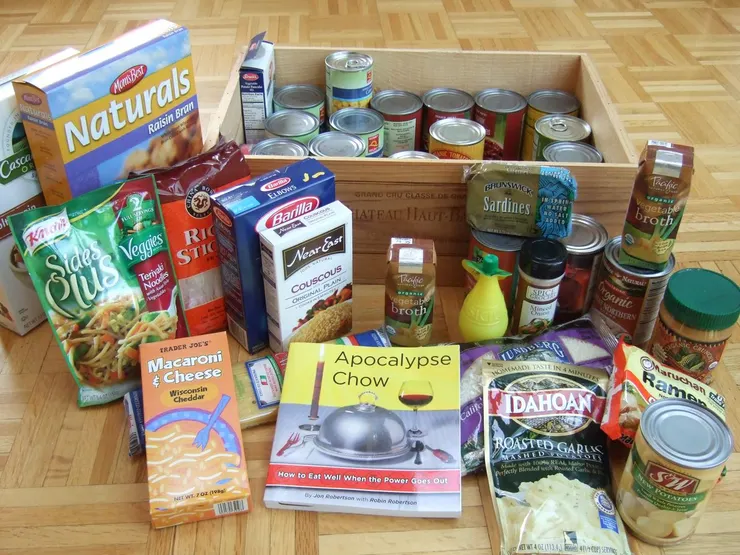 Apocalypse Chow Pantry by Earthworm on Flickr