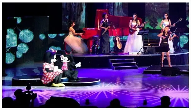 與北韓牡丹峰樂團的迪士尼卡通人物〈紐約時報〉