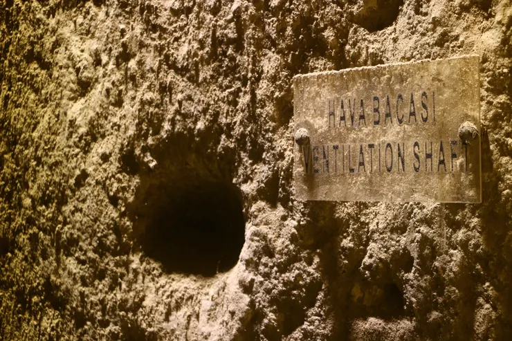 Kaymakli Underground City攝影於Cappadocia, Turkey 2023