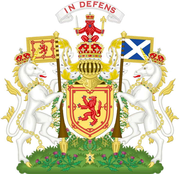 蘇格蘭皇家徽章(來源：維基百科)