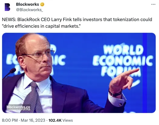 BlackRock CEO Larry Fink