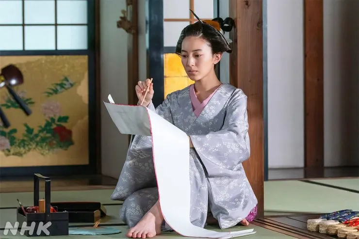 遊女在白天仍要寫信問候客人維繫感情