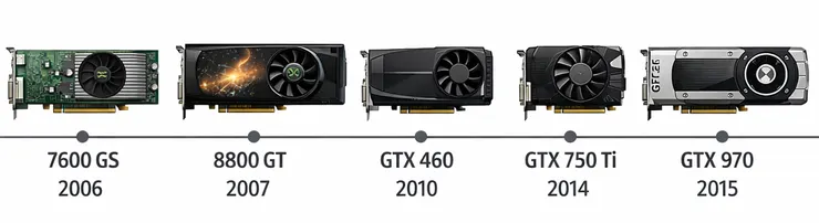 我還珍藏的老顯卡