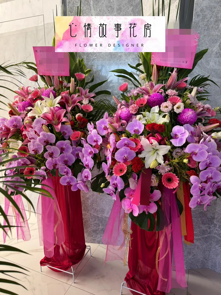 【台南花店推薦】50年在地品牌 ✦ 心情故事花房 ✦ 羅馬柱、開幕花禮大量訂購首選!