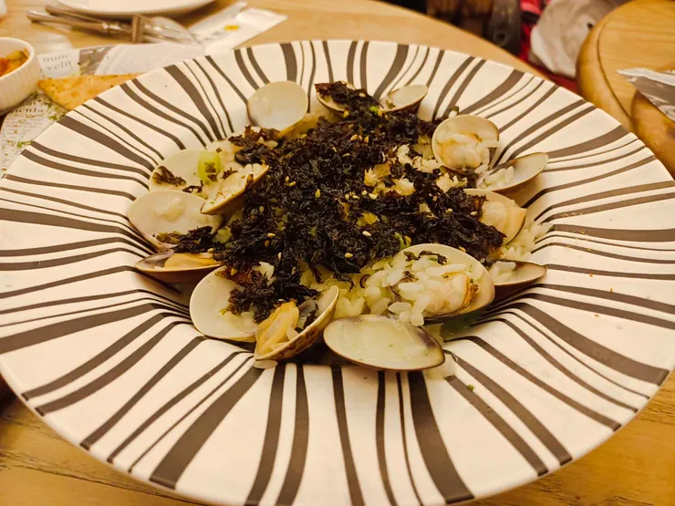 海香菇絲瓜醬燉飯