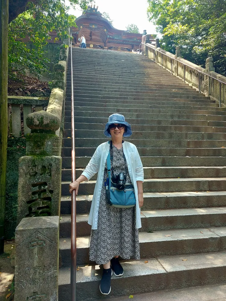 御本宮前最後一段階梯