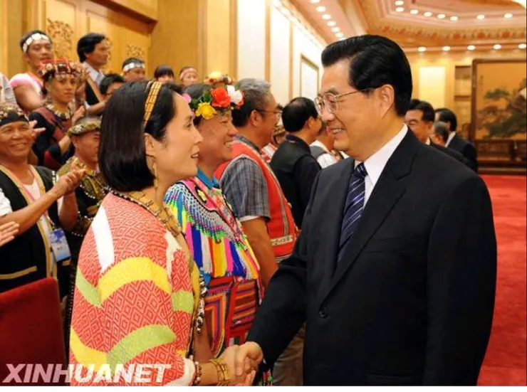 高金素梅:沒想到最高領導人會來接見我們 2009-08-22